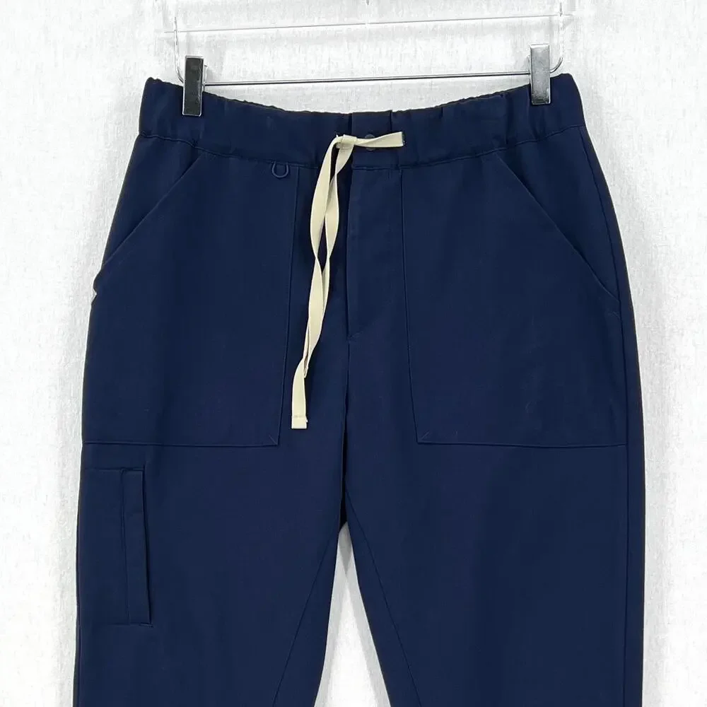 FIGS Scrub Pants Mens Small Navy Technical Collection Stretch